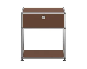 USM Haller M54 Bedside Table, brown