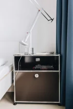 USM Haller M55 Bedside Table, brown