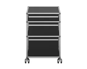 USM Haller M63 Mobile Pedestal, graphite black