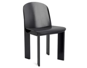 Chisel 65 Chair, black lacquered oak
