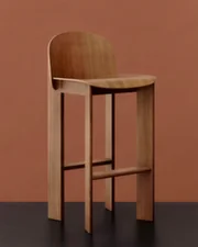 Chisel 35 Bar Stool H65, walnut