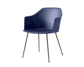 Rely Armchair HW33, bronzed / midnight