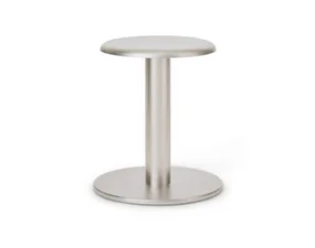 Coupe Stool, stainless steel