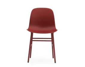 Form Chair Steel, red