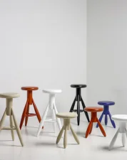Rocket Bar Stool, oak