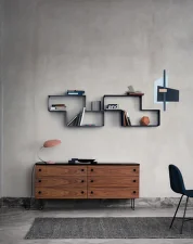 Dédal Shelf, soft black