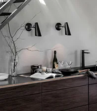 Birdy Wall Lamp Short, white