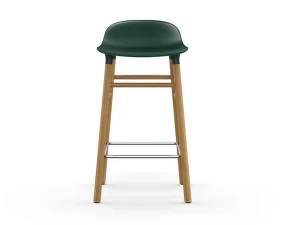 Form Bar Chair 65 cm Oak, green