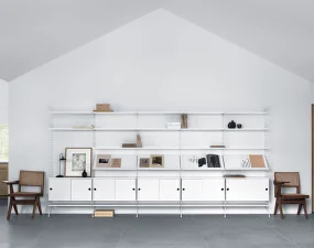 String Magazine Shelf 78 x 30, white