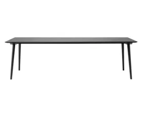 In Between SK6 Table, black lacquered oak