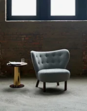 Little Petra VB1 Lounge Chair, oak / Hallingdal 130