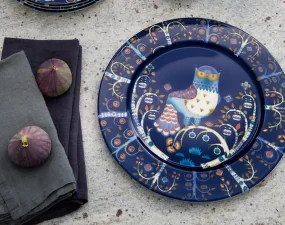 Taika Plate 30 cm, blue