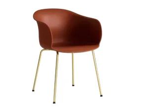 Elefy JH28 Chair, copper brown/black