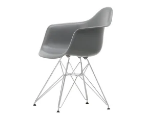 Eames Plastic Armchair DAR, granite grey