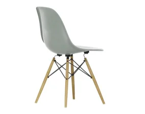 Eames Fiberglass Side Chair DSW, sea foam green/ash
