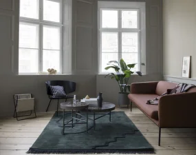 Marble Table Large, black marquina