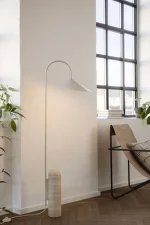 Arum Floor Lamp, cashmere