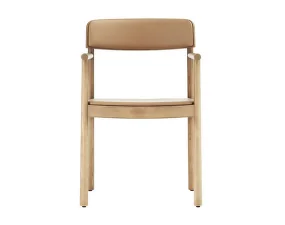 Timb Armchair, tan / Ultra Leather camel