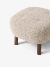 Little Petra ATD1 Pouf, walnut / Karakorum