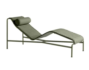 Palissade Chaise Longue Headrest Cushion, olive