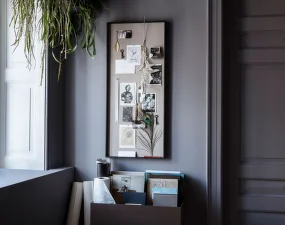 Scenery Pinboard Narrow, black