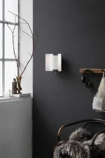 Butterfly Wall Lamp, dark green