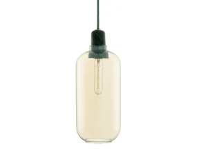 Amp Lamp Large, gold/green