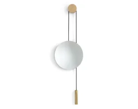 Rise & Shine Wall Mirror, natural oak