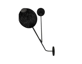 Satellite Wall Lamp, soft black