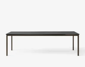 Drip HW60 Table, bronzed / black laminate