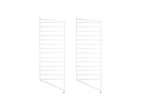 String Floor Panel 85 x 30, 2 pcs, white