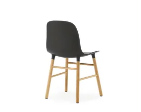 Form Chair Oak, black