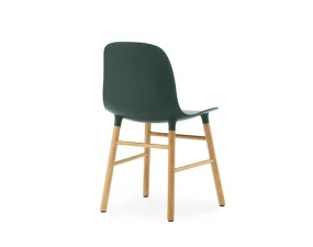 Form Chair Oak, green