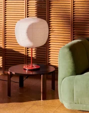 Common Table Lamp Base, signal red
