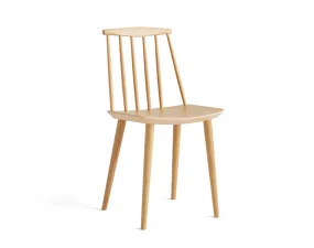 J77 Dining Chair, lacquered oak