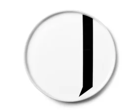 Personal Plate J, white