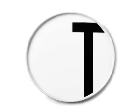 Personal Plate T, white