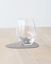 Curve Serene Glass Mat, mole grey