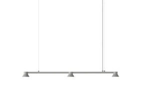 Hat Lamp Linear Small, warm grey