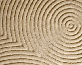 Zen Rug Rounded 134x190, beige