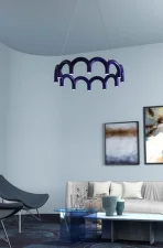 Arch Circle 98 Pendant, black