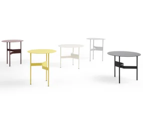 Shim Coffee Table Ø45x51, custard
