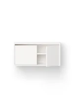 Cabinet Low w. Doors, white