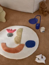 Panto Tufted Rug Small, off-white