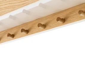 Epoch Shelf 118 with Rack, natural oak