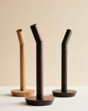 Porter Kitchen Roll Holder, burgundy