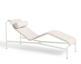 Palissade Chaise Longue Headrest Cushion, cream white