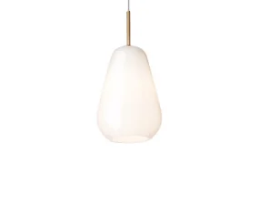 Anoli 1 Pendant Small, nordic gold/opal