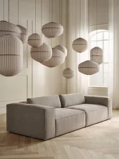 Lucén Pendant Cylinder Ø40, sand