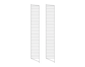 String Floor Panel 200 x 30, 2 pcs, dark grey